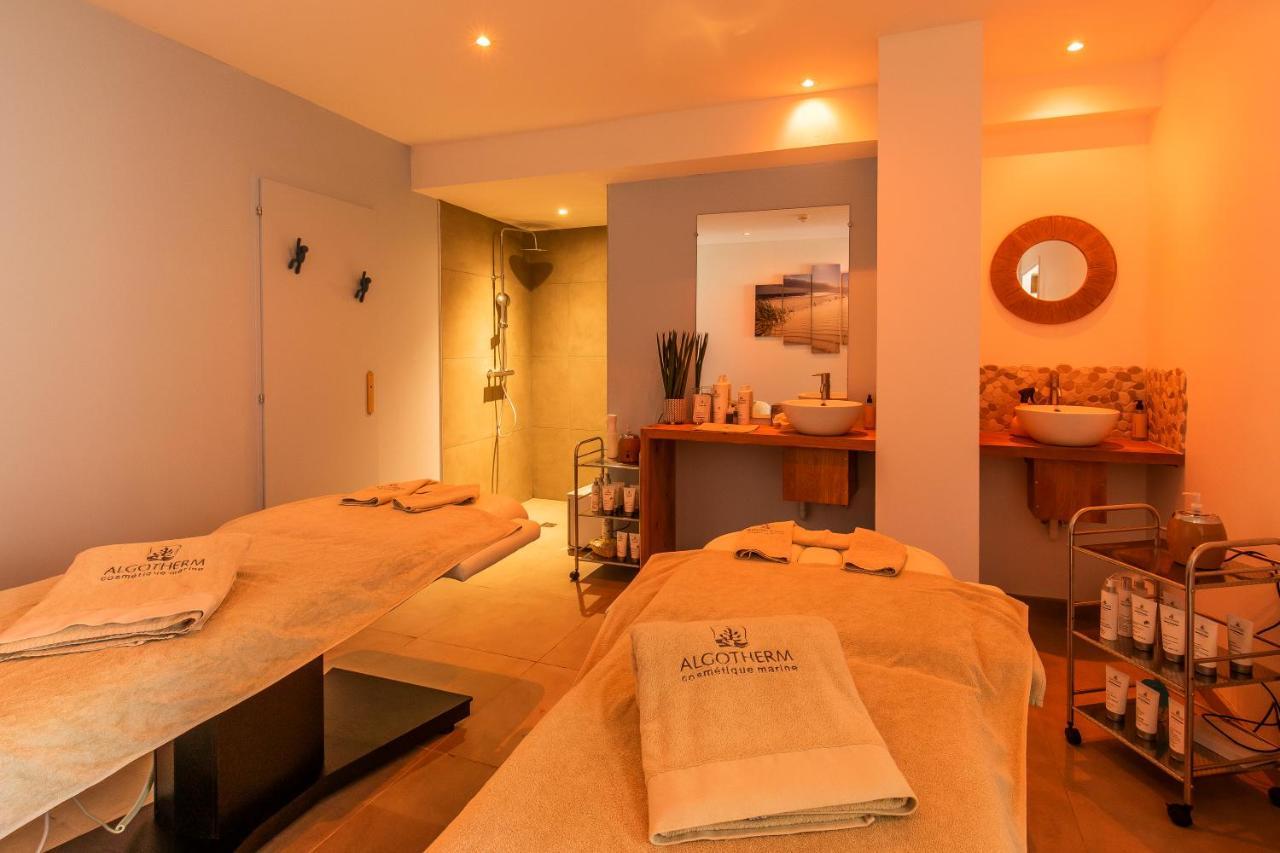 Logis Hotel Les Sables D'Or - Institut De Beaute Stella-Plage Eksteriør bilde