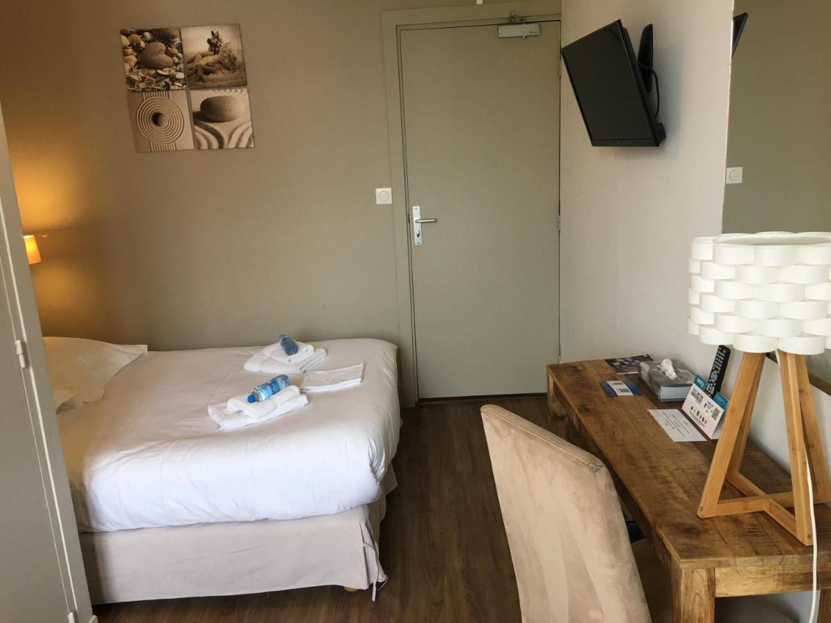 Logis Hotel Les Sables D'Or - Institut De Beaute Stella-Plage Eksteriør bilde